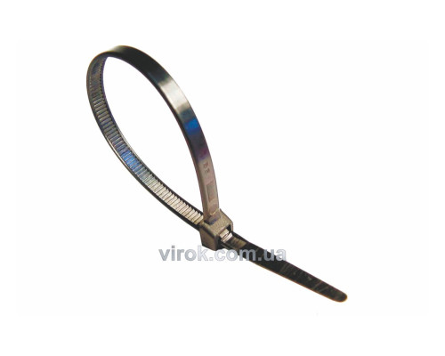 Хомут стяжний нейлоновий UV чорний 80х2,5 100 шт. [600]