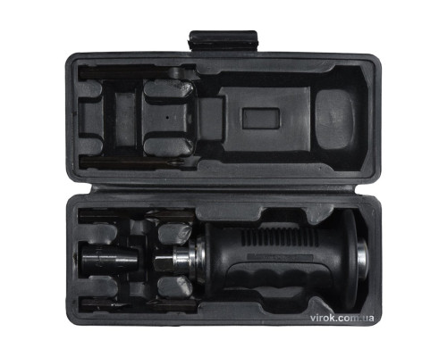 Викрутка реверсивна ударна YATO : L= 175, тріщатка, 6 насадок, CrV [Футляр] [8/16]