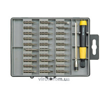 Набор отверточных насадок специальных VOREL : 30 насадок, удлинитель, держатель. Компл. 32 Ед. [10/20]