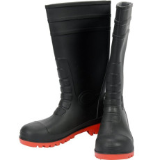 Чоботи ПВХ з металевим носком YATO, розм. 46, l=38см, водонепроникні, хімічностійкі, антистатичні[8]