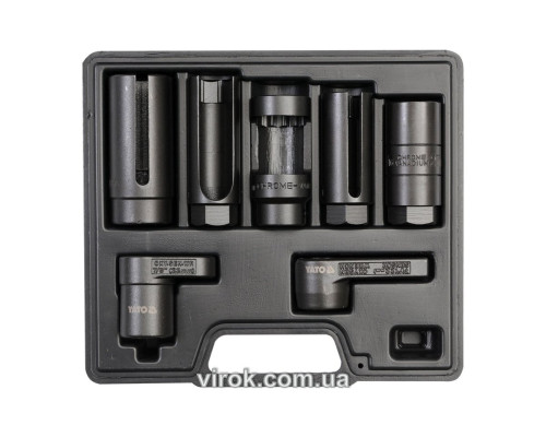 Набір насадок для лямбда-зонда і форсунок YATO, 7 елем. [5]