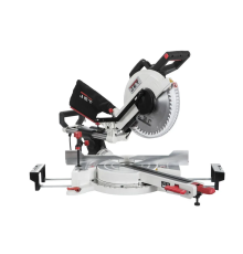 Пила торцьовальна з протяжкою JET JWMS-12X 230 В, 1,8 кВт. диск Ø=305(30) мм, -+45° глиб- 100/50