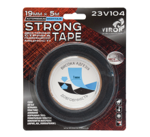 Лента автомобильная 2-сторонняя VIROK Strong Tape; 19 мм х 5 м