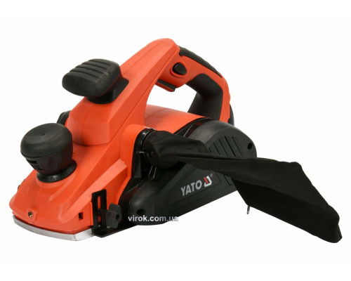 Рубанок електромережевий YATO : P= 1300 Вт, платформа b= 110 мм, глиб. струг.- 0-3.5 мм [2]