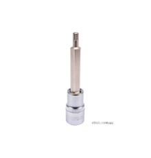 Головка торцева YATO квадрат 1/2 "SPLINE" подовжена M6, L= 100 мм [20/120]