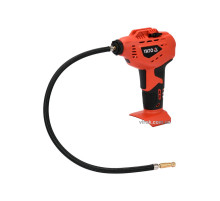 Компрессор аккумуляторный YATO: Li-Ion 18 В, 2Агод, 1 MPa, 14 л/мин, кабель-50см (БЕЗ АККУМУЛЯТОРА) [5]