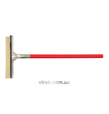 Скребок гумовий VOREL для чистки вікон. дерев. тримач [50]