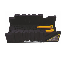 Стусло пластмассовое с зажимами VIROK (4,5"+M) 320х120х75 мм [18]