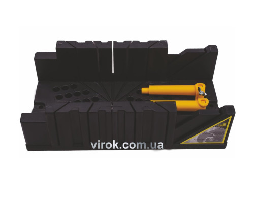 Стусло пластмасове із затискачами VIROK (4,5"+M) 320х120х75 мм [18]