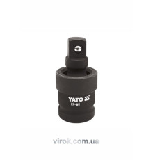 Подовжувач карданний ударний YATO : квадрат 3/4", L= 102 мм [8/32]