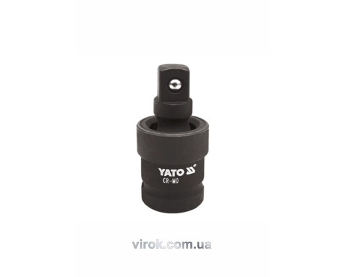 Подовжувач карданний ударний YATO : квадрат 3/4", L= 102 мм [8/32]