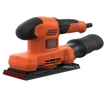 Шлифмашина вибрационная сетевая B+D: P= 150 Вт, 14000 об/мин, стопа 92 х 230 мм
