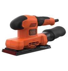 Шліфмашина вібраційна мережева B+D : P= 150 Вт, 14000 об/хв, стопа 92 х 230 мм
