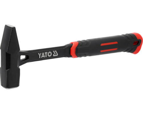 Молоток слюсарний, сталевий монолітний YATO m= 500 г [6/18]