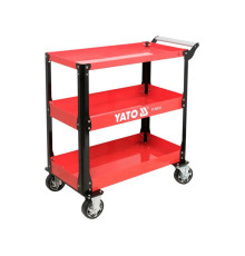 Візок майстерний YATO 3-рівневий на 4 колесах для макс. навантаж.- 150 кг 955x 880x 405 мм [1]