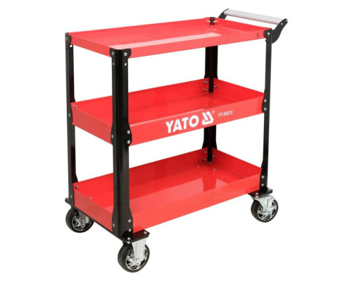 Візок майстерний YATO 3-рівневий на 4 колесах для макс. навантаж.- 150 кг 955x 880x 405 мм [1]