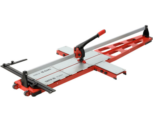 Плиткоріз ручний YATO з 1 напрямною, L= 165cм, 2 різця Ø= 22x6x6 мм, макс. товщина- 14мм, кут- 0-60°