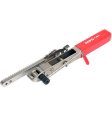 Щипці для хомутів з храповим приводом на кожухи шарнірів YATO зі смугою до 10 мм [6/36]