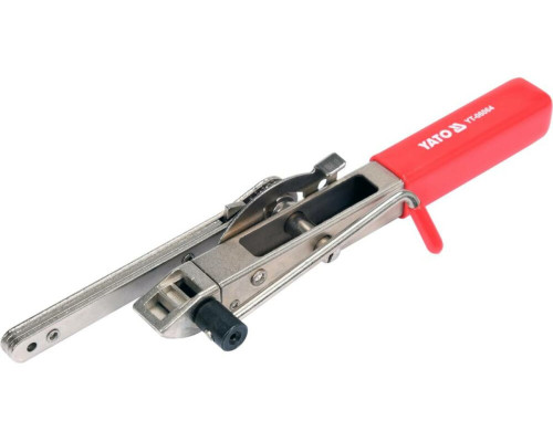 Щипці для хомутів з храповим приводом на кожухи шарнірів YATO зі смугою до 10 мм [6/36]