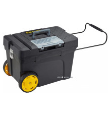 Ящик для інструменту на 2 колесах пластиковий STANLEY "Mobile Contractor Chest" 60х 38х 43 см