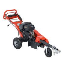 Подрібнювач пнів бензиновий YATO 9 кВт, двиг- 420 см3, вис/глиб зрізу- 25/ 17см, бак- 6,5 л, на 3 ко