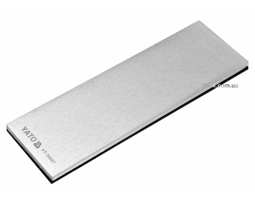 Брусок абразивний, алмазний, для заточування YATO : 150 х 50 х 4 мм, з грануляцією G600 [10/60]
