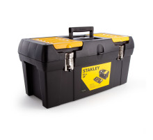 Ящик для інструменту STANLEY series 2000 : 2 органайзери, лоток, металеві замки, М= 610х270х284 мм.