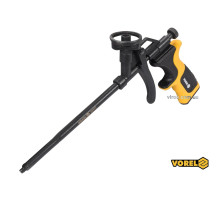 Пистолет для нанесения монтажной пены VOREL: алюминиевый [20/240]