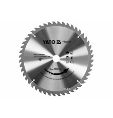 Диск пиляльний победітовий по дереву YATO: 315х30х3.5х2.5 мм, 48 зубців, R.P.M до 4500 1/хв [10]