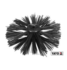 Щітка для очищення каналізації YATO: Ø= 20 см, з нейлона і поліпропіленового ворса, до YT-24980 [20]