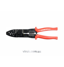 Кліщі для обтискання і зачистки проводів YATO, L=250 мм [12/48]