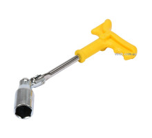 Ключ до свічок двигунів шарнірний VOREL : М16, пластикова ручка, l= 260 мм [50]