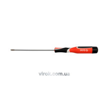 Отвертка крестовая прецизионная YATO: "Philips" PH000 x 75 мм [50/400]