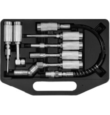 Аппликаторные наконечники к смазочным шприцам YATO, 7 элементов [10]