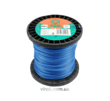 Жилка для тримера зірка FLO : Ø= 2.4 мм, l= 90 м (бобіна) [9/27]