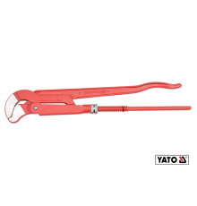 Ключ трубний переставний YATO : тип "S" - 3.0", L= 650 мм (10.5"), DIN 5234, CrV [4]