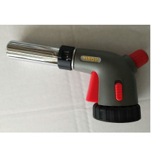 Пальник газовий VIROK з різьбовим (7/16) з'єднанням, Piezo + 360*, ceramic, блок. кнопка