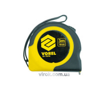 Рулетка VOREL : L= 10 м x 25 мм [6/60]