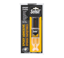 Клей 2-компонентний епоксидний SELSIL "5 хв" швидкодіючий 28 гр [12]