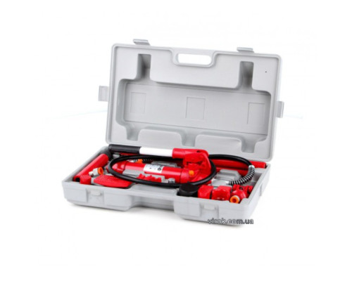 Стійка розпірна гідравлічна VOREL 4t в наборі [1]