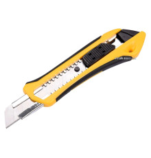 Ніж VOREL з висувним лезом з відломними сегментами : М= 18 мм [12/144]