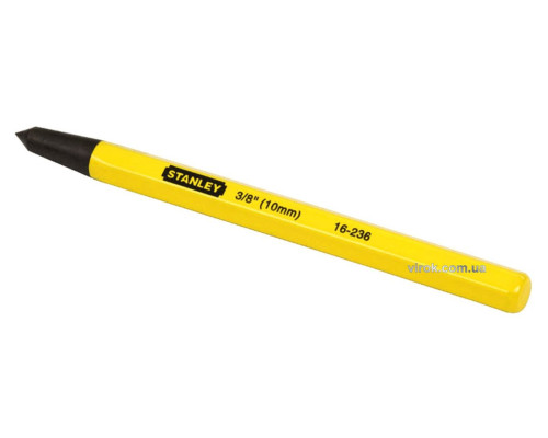 Кернер STANLEY "Brick Punch" : L= 140 мм, жало b= 10 мм (3/8")