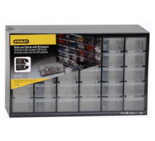 Органайзер STANLEY вертикальний з 30-ма висувними секціями пластмасовий 36,5х15,5х22,5 см