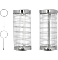 Кошики для гриля LUND Ø= 9 см, l= 20 см з нержавійочої сталі, 2 шт [12]