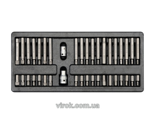 Вклад в инструментальный шкаф YATO, Набор спец. бит 40шт. [8]