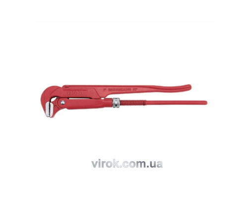 Ключ трубний переставний YATO : на 90° - 2" L= 560 мм. DIN 5234. Cr-V [12]