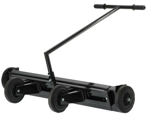 Вирівнювач грунту ручний на колесах YATO; робоча зона- 105-175х 39х 18 см, держак- 100 см [6]