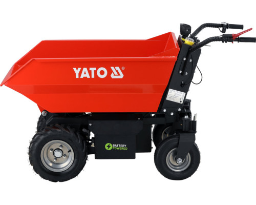Самоскид-міні YATO P= 1 кВт, від акумул. свинц-кисл- 48 В, 32 АГод вантажопід- 500 кг, швидк.- 5,3