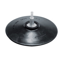 Круг-насадка шліфувальна VOREL з липучкою : Ø-125мм HEX(6-гран. хвостовик)  [12/120]