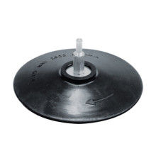 Круг-насадка шліфувальна VOREL з липучкою : Ø-125мм HEX(6-гран. хвостовик)  [12/120]